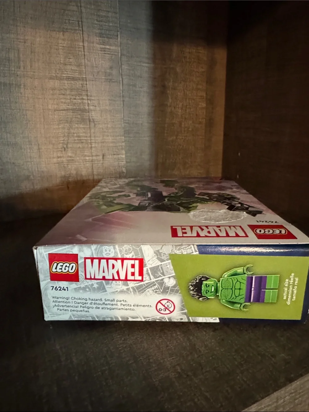 LEGO Marvel Hulk Mech Armor - Green, Purple, Yellow Accent